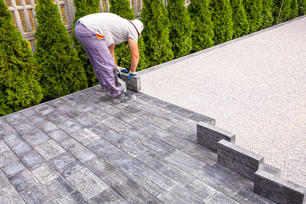 Residential Paver Driveway in Kingston, OK